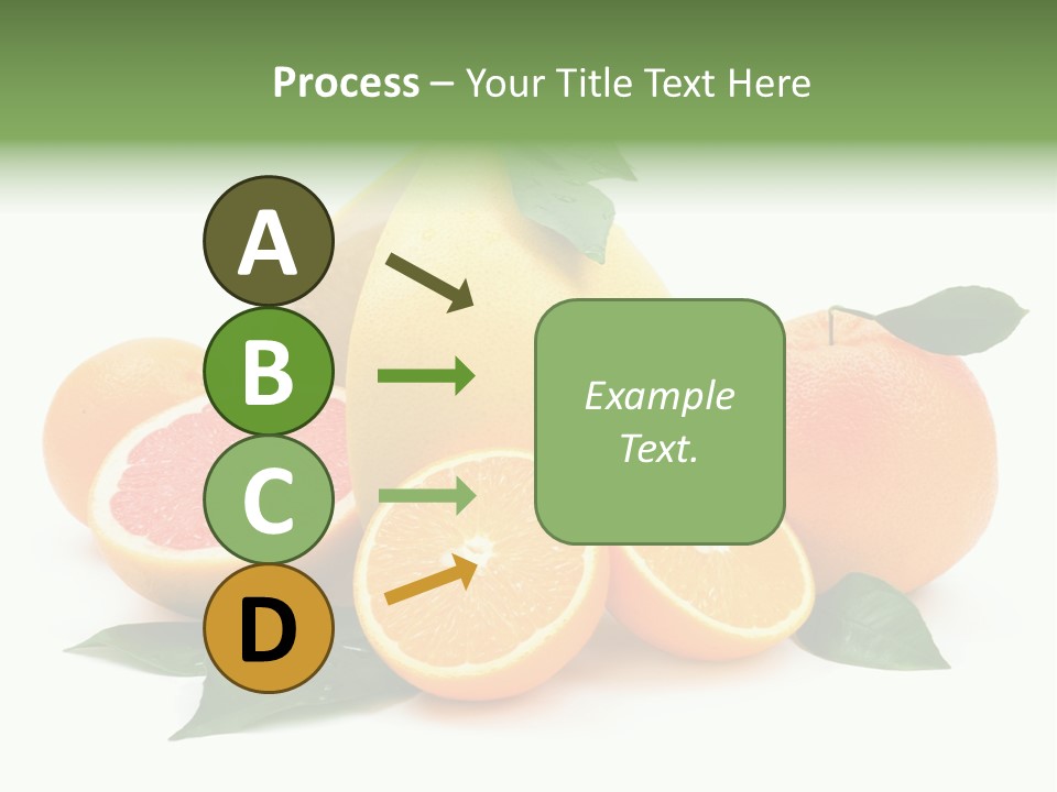 Diet Vitamin Green PowerPoint Template