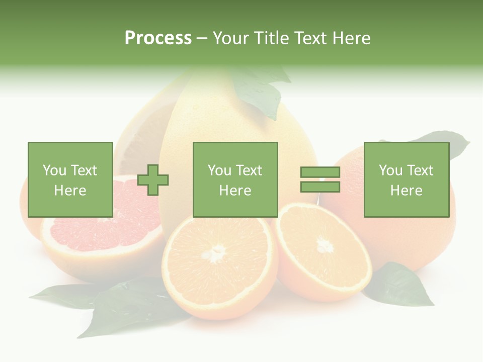 Diet Vitamin Green PowerPoint Template
