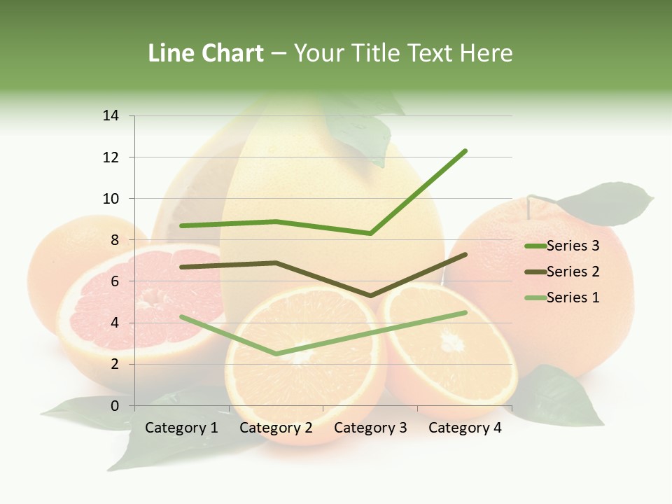 Diet Vitamin Green PowerPoint Template