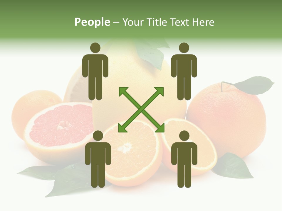Diet Vitamin Green PowerPoint Template