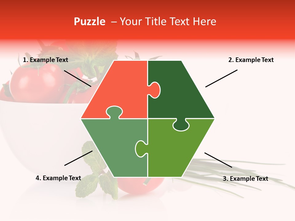 Object Tomato Background PowerPoint Template