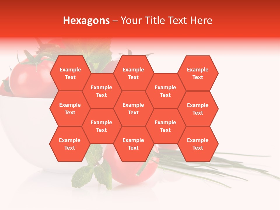 Object Tomato Background PowerPoint Template