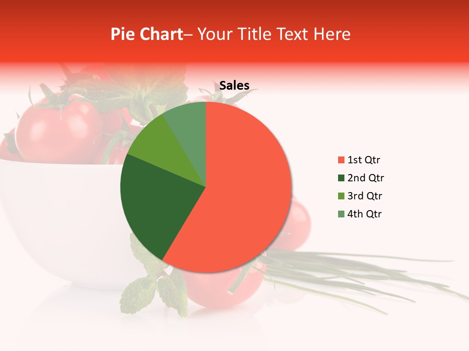 Object Tomato Background PowerPoint Template
