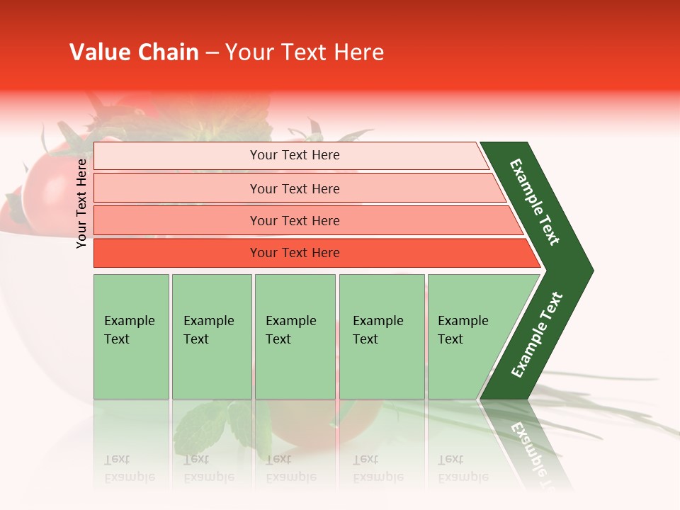 Object Tomato Background PowerPoint Template