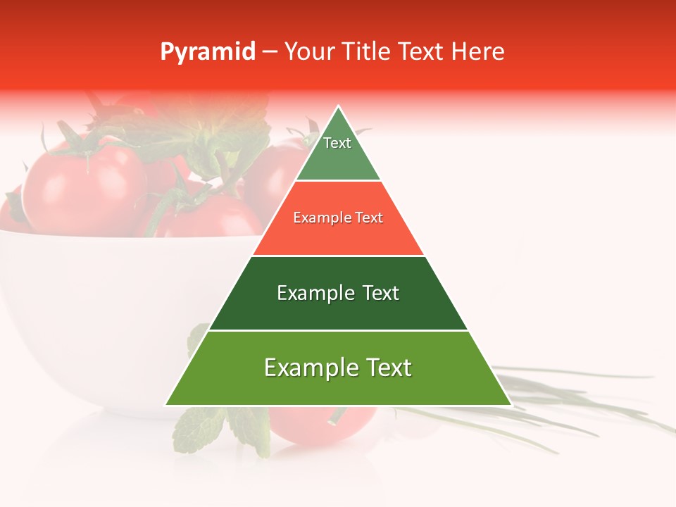 Object Tomato Background PowerPoint Template