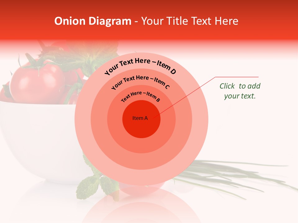 Object Tomato Background PowerPoint Template
