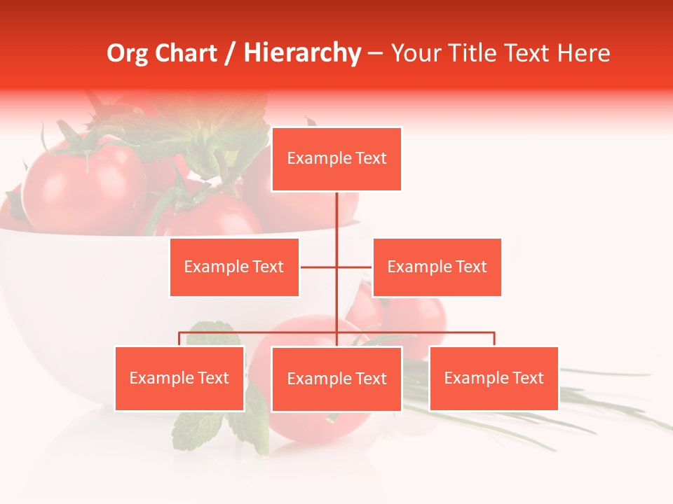 Object Tomato Background PowerPoint Template