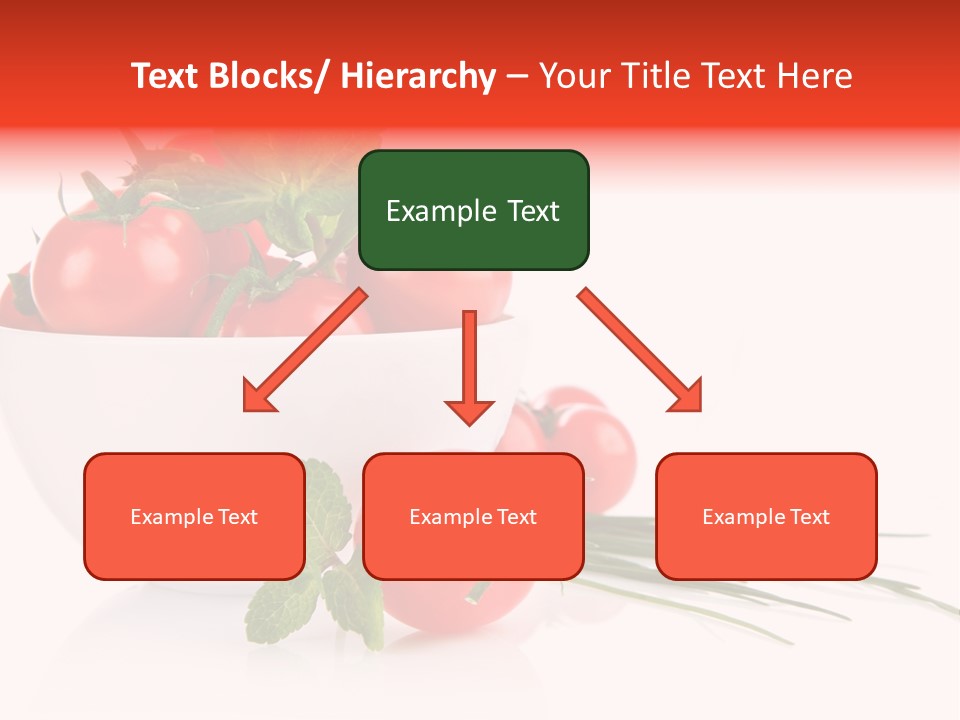 Object Tomato Background PowerPoint Template