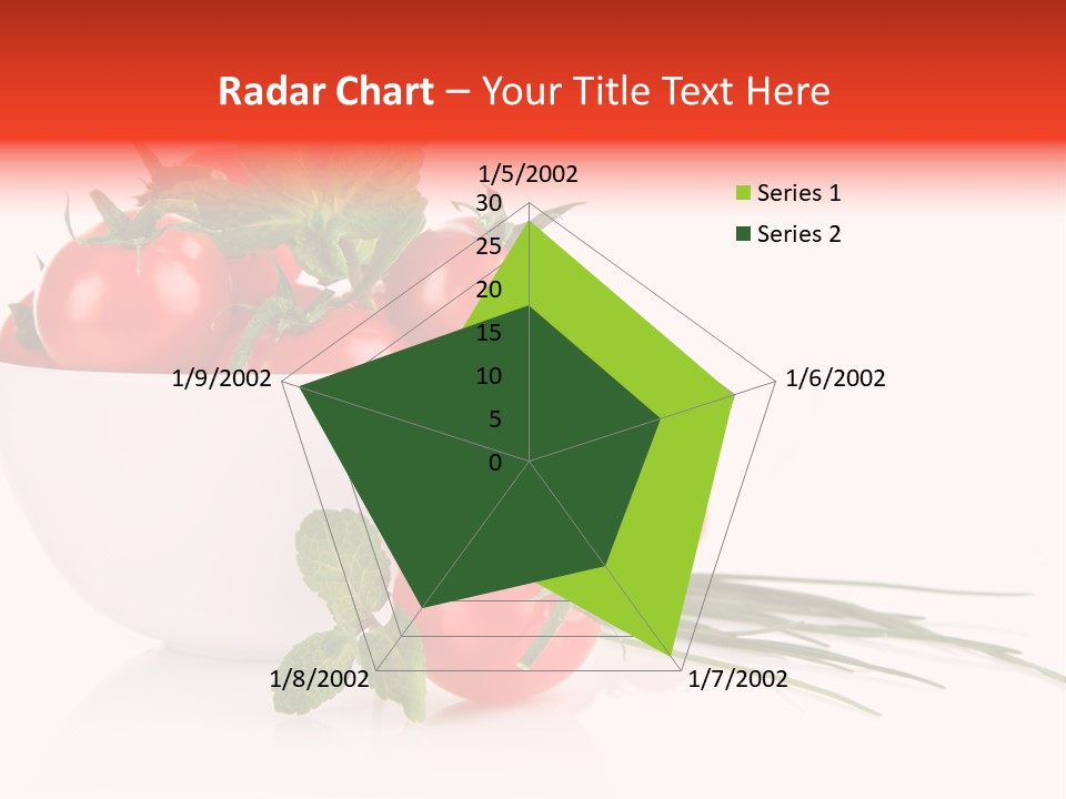 Object Tomato Background PowerPoint Template