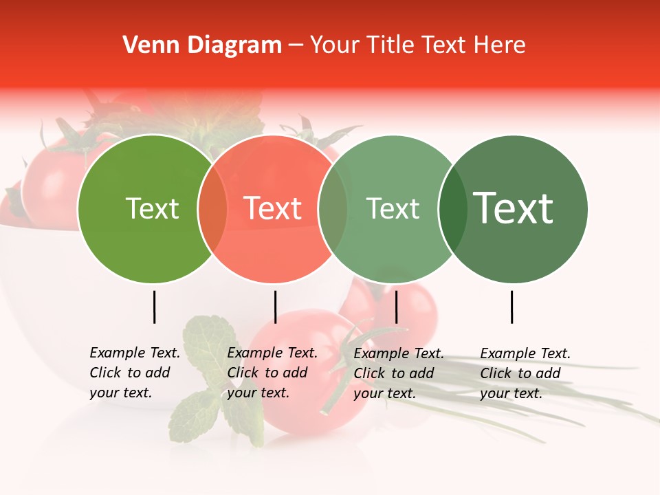 Object Tomato Background PowerPoint Template