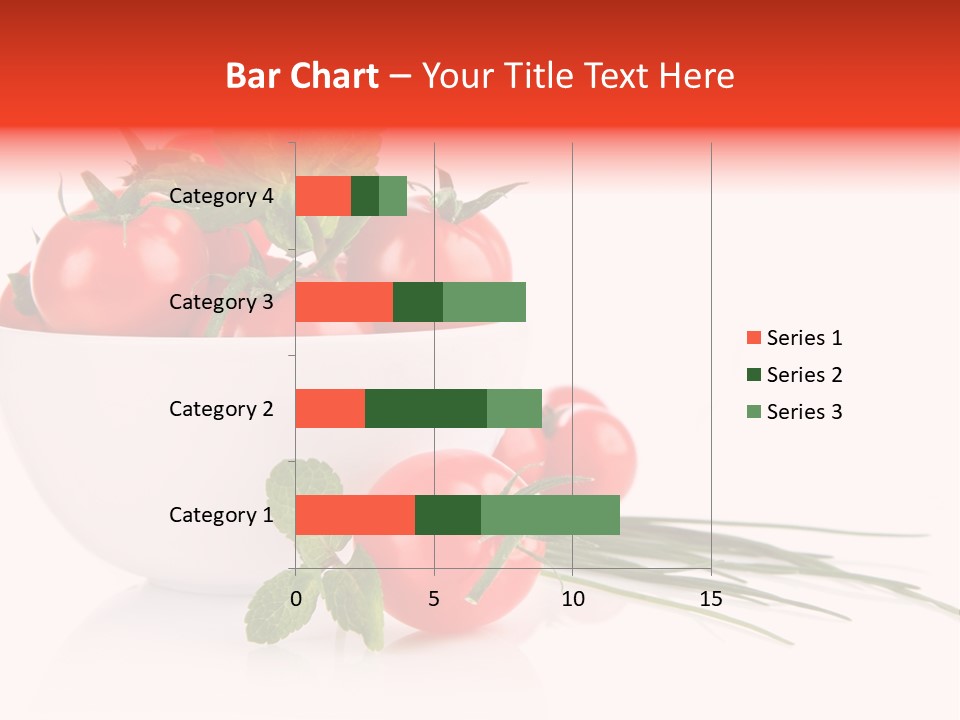 Object Tomato Background PowerPoint Template