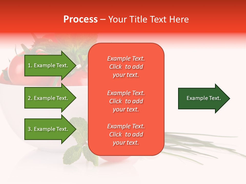 Object Tomato Background PowerPoint Template