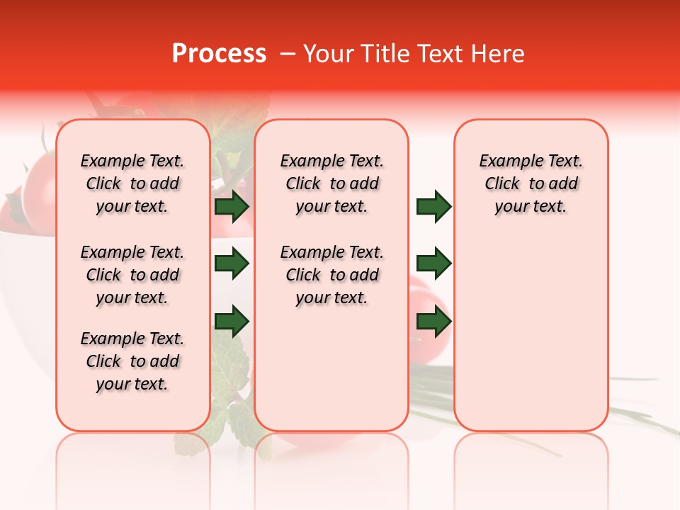 Object Tomato Background PowerPoint Template