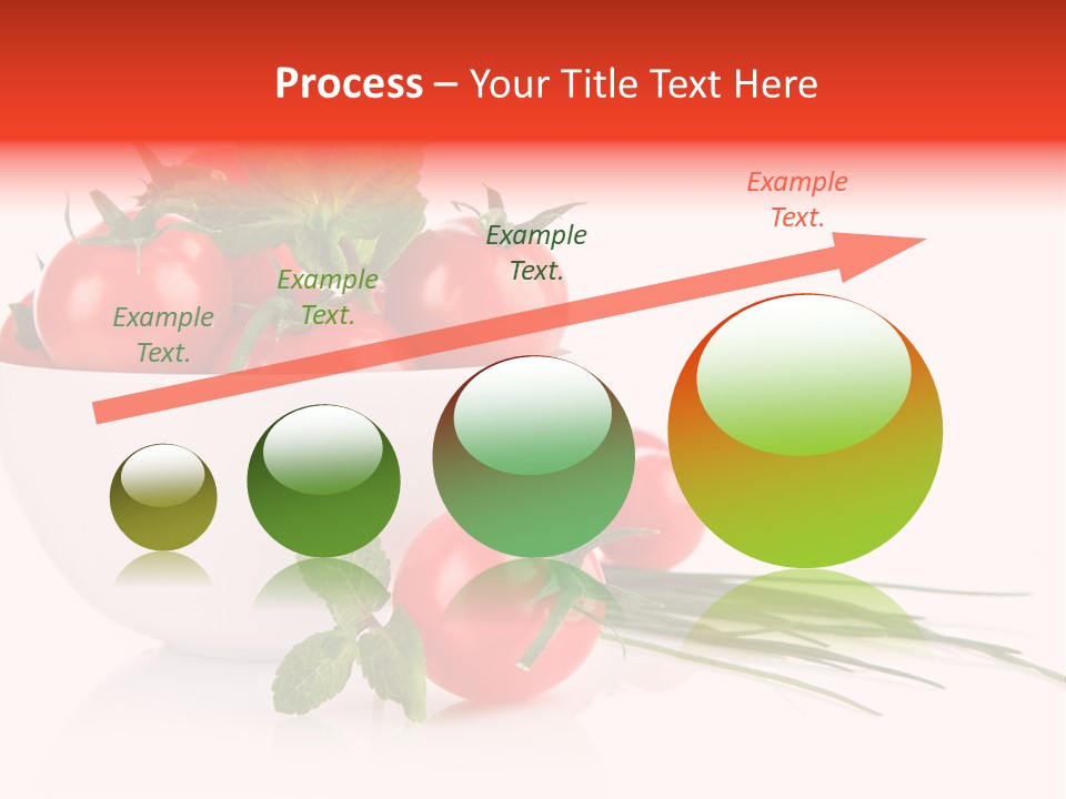Object Tomato Background PowerPoint Template