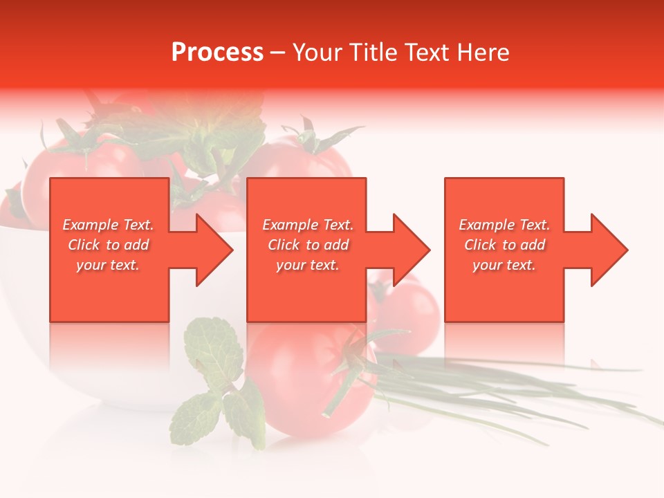 Object Tomato Background PowerPoint Template