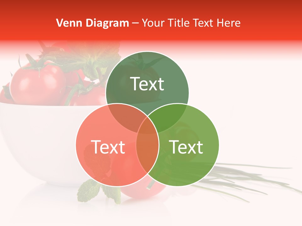 Object Tomato Background PowerPoint Template