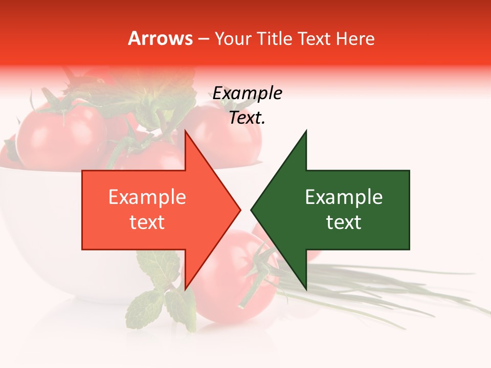 Object Tomato Background PowerPoint Template