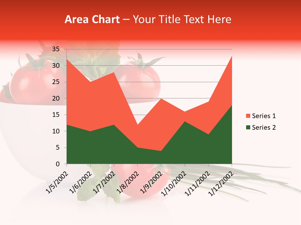 Object Tomato Background PowerPoint Template