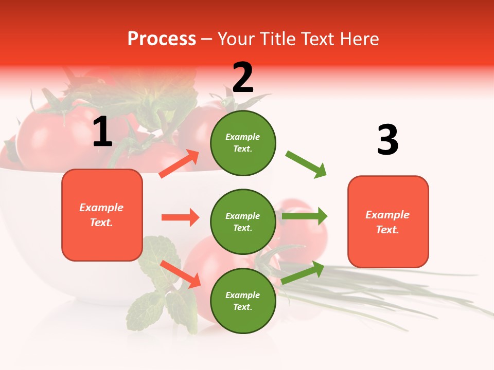 Object Tomato Background PowerPoint Template