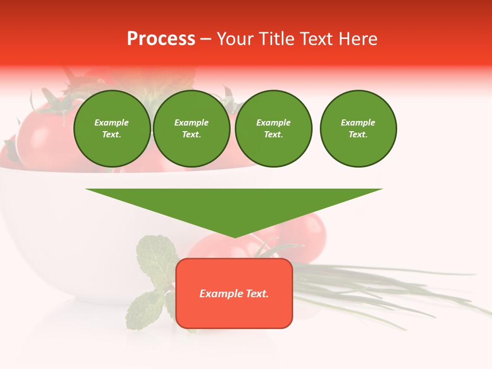 Object Tomato Background PowerPoint Template