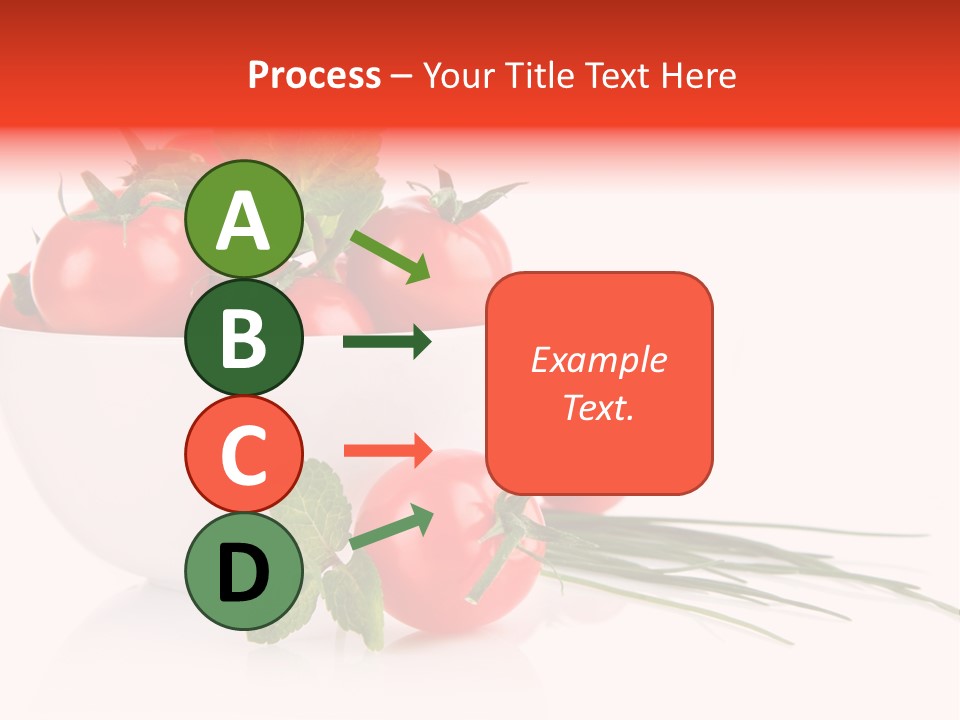 Object Tomato Background PowerPoint Template