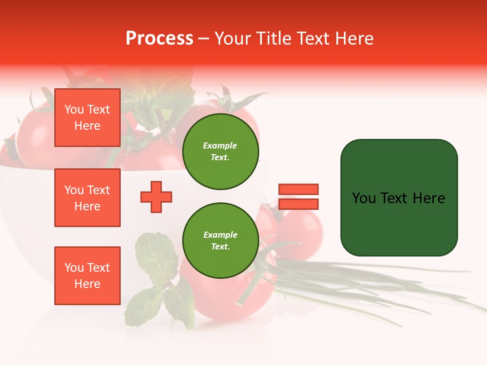 Object Tomato Background PowerPoint Template