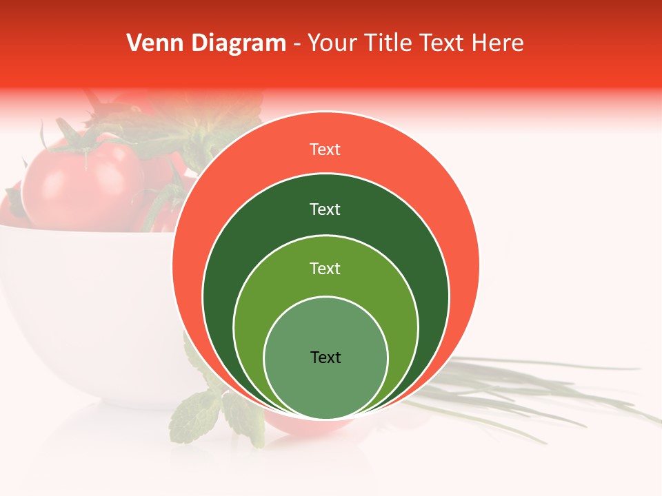 Object Tomato Background PowerPoint Template