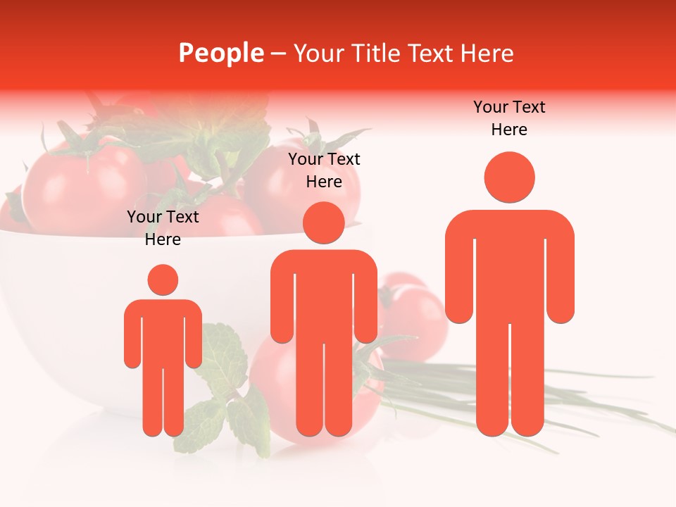 Object Tomato Background PowerPoint Template