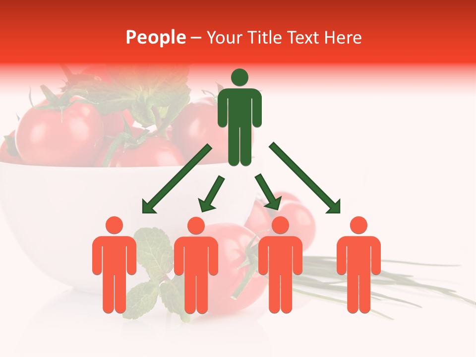 Object Tomato Background PowerPoint Template