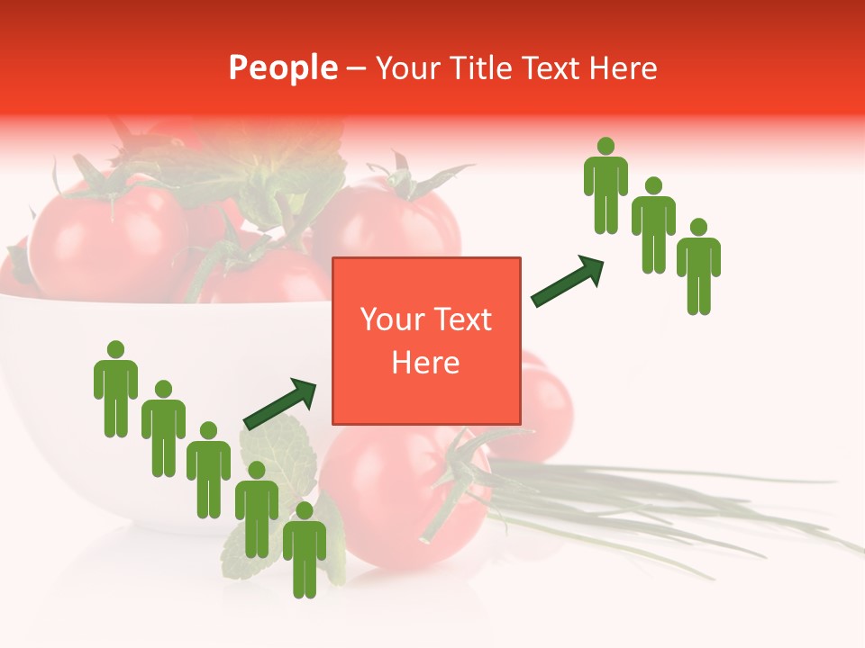 Object Tomato Background PowerPoint Template