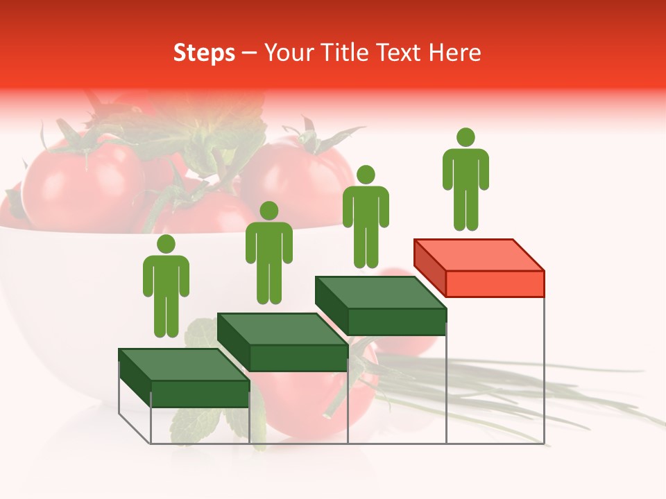 Object Tomato Background PowerPoint Template