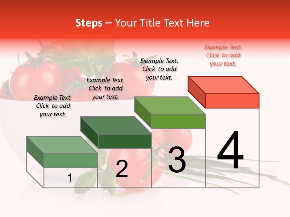 Object Tomato Background PowerPoint Template