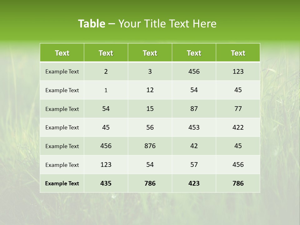 Young Adult Female Smile PowerPoint Template