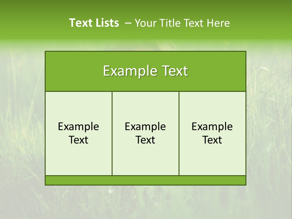 Young Adult Female Smile PowerPoint Template