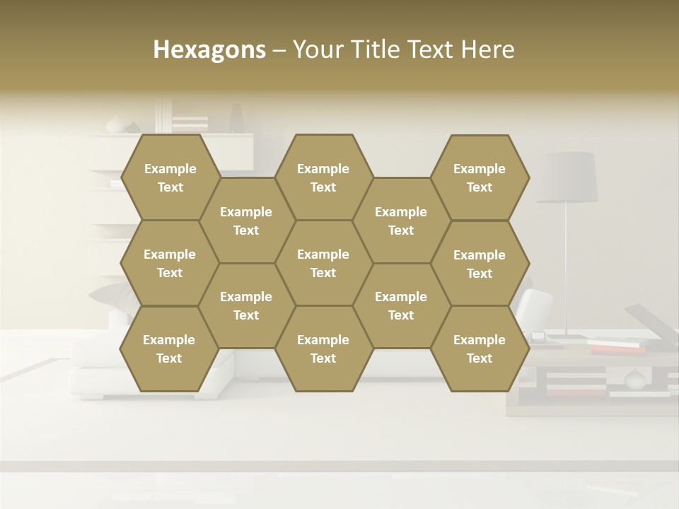 Domestic Lounge Lamp PowerPoint Template