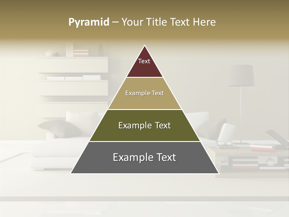 Domestic Lounge Lamp PowerPoint Template