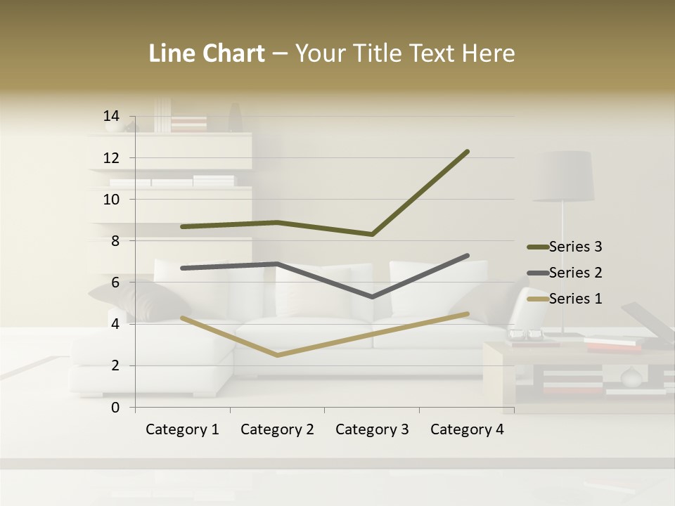 Domestic Lounge Lamp PowerPoint Template