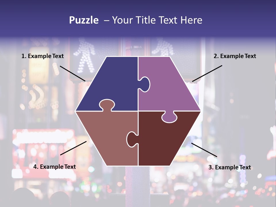 Hand Illuminated Electric PowerPoint Template