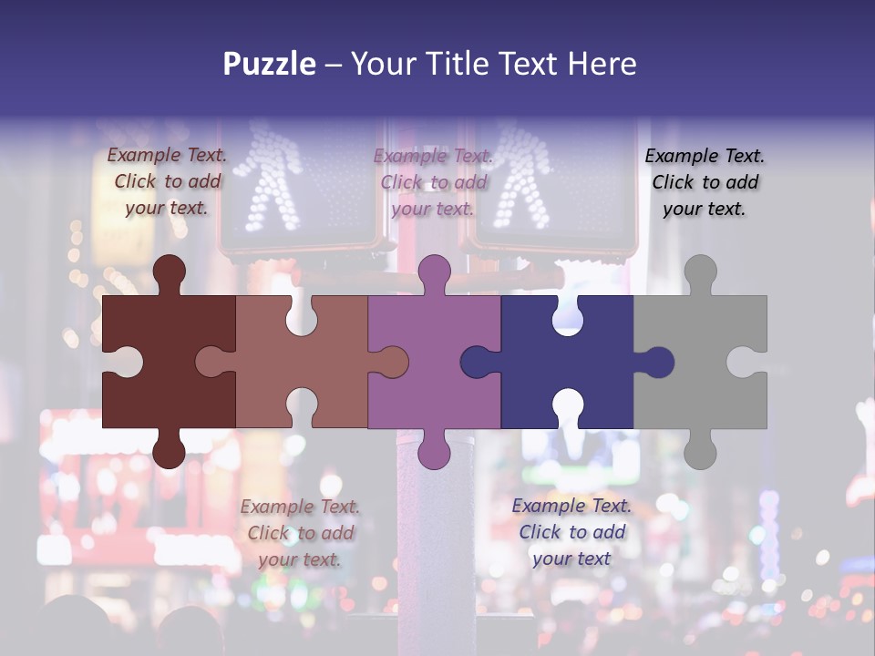 Hand Illuminated Electric PowerPoint Template