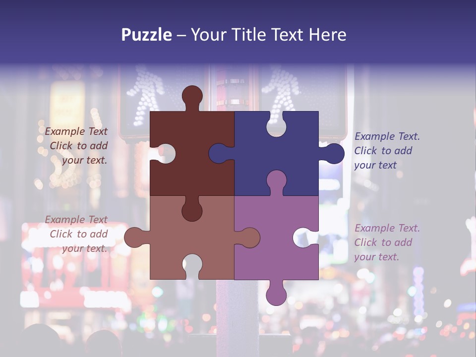 Hand Illuminated Electric PowerPoint Template