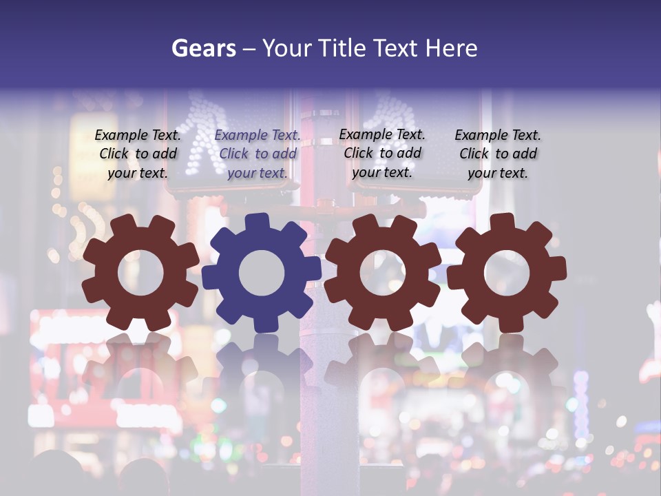 Hand Illuminated Electric PowerPoint Template