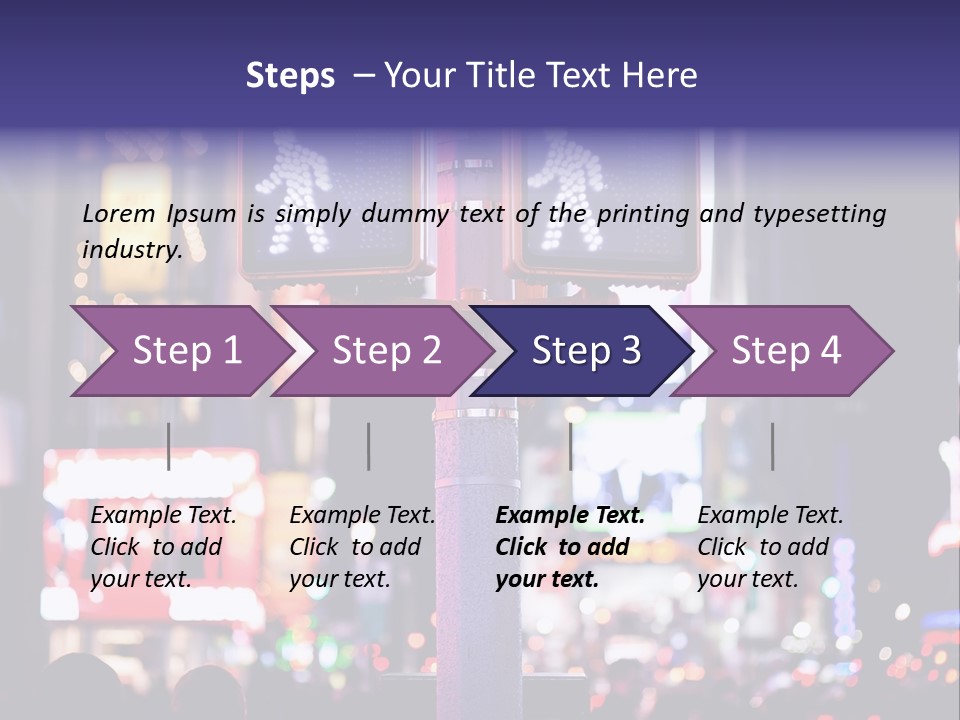 Hand Illuminated Electric PowerPoint Template