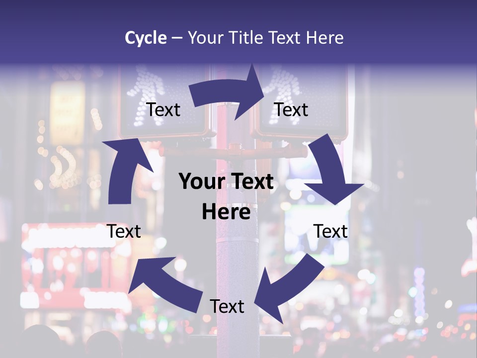 Hand Illuminated Electric PowerPoint Template