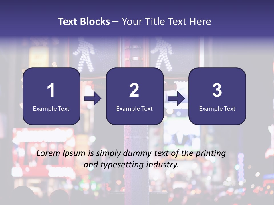 Hand Illuminated Electric PowerPoint Template