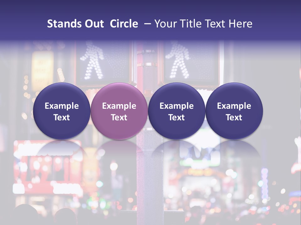 Hand Illuminated Electric PowerPoint Template