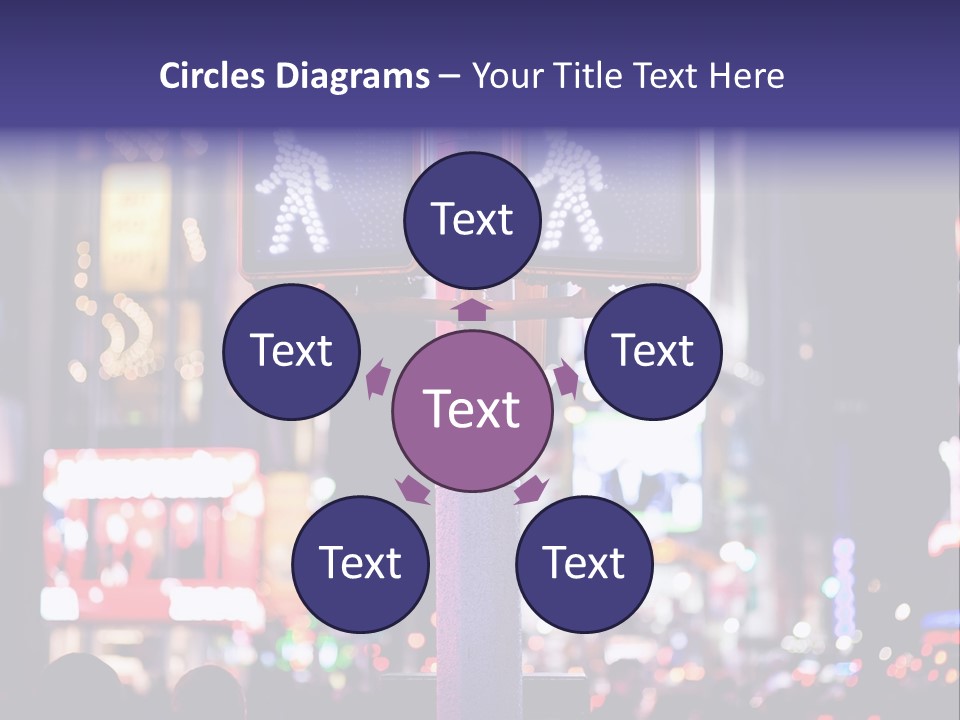Hand Illuminated Electric PowerPoint Template