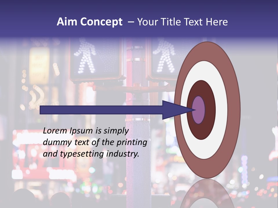 Hand Illuminated Electric PowerPoint Template