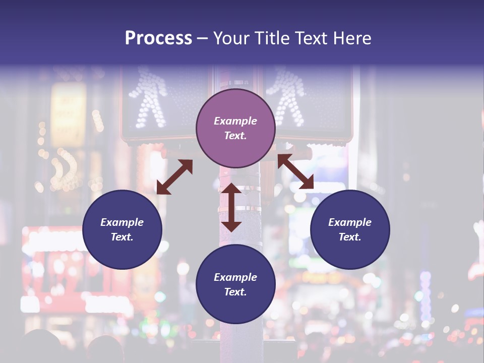 Hand Illuminated Electric PowerPoint Template
