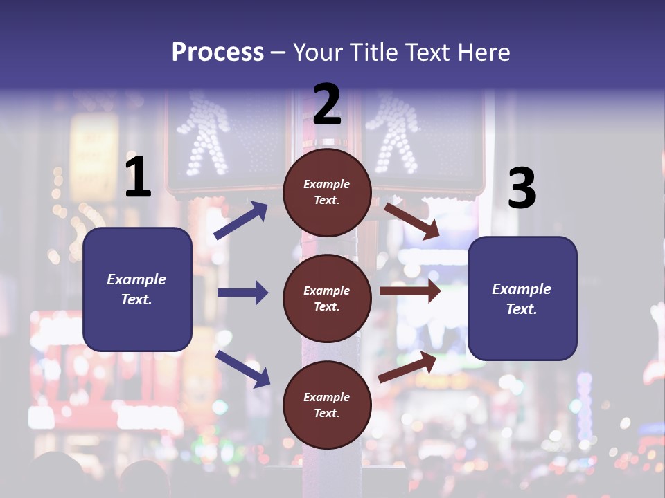 Hand Illuminated Electric PowerPoint Template