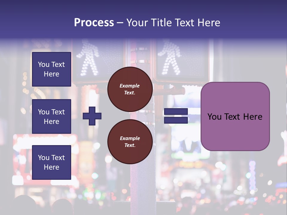 Hand Illuminated Electric PowerPoint Template
